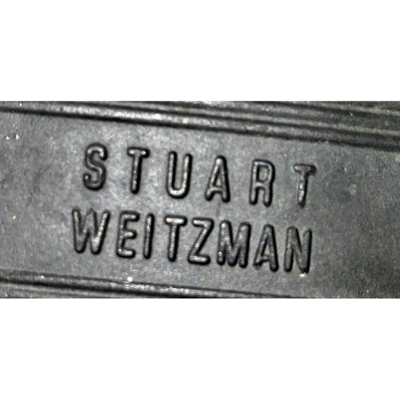 🌹Stuart Weitzman Black Tortoise Shell Loafers Size 8.5 - Picture 5 of 7